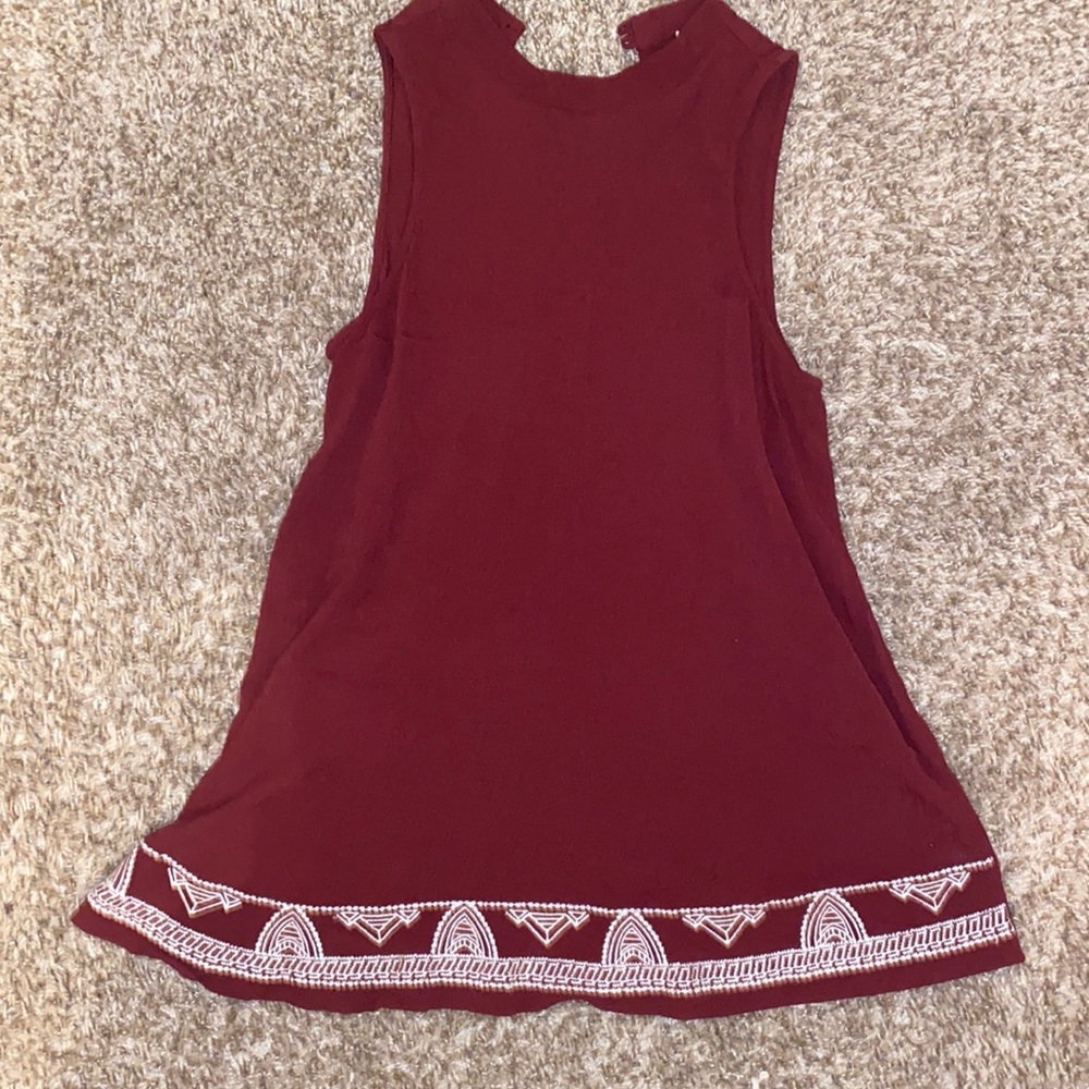 High Neck Flowy Tank